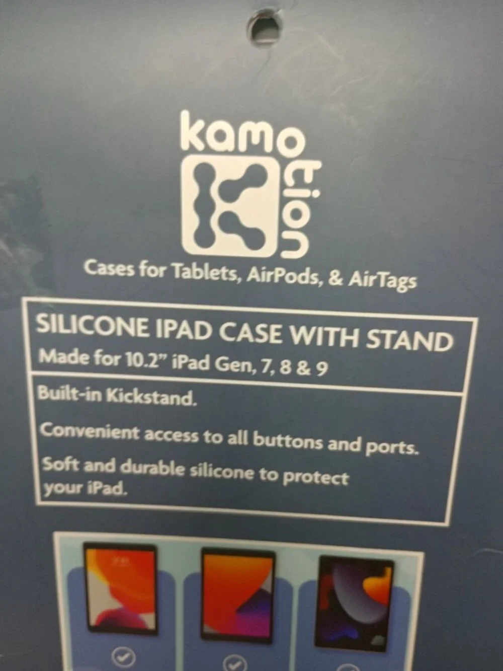 Kamotion Kids iPad Case with Stand 10.2
